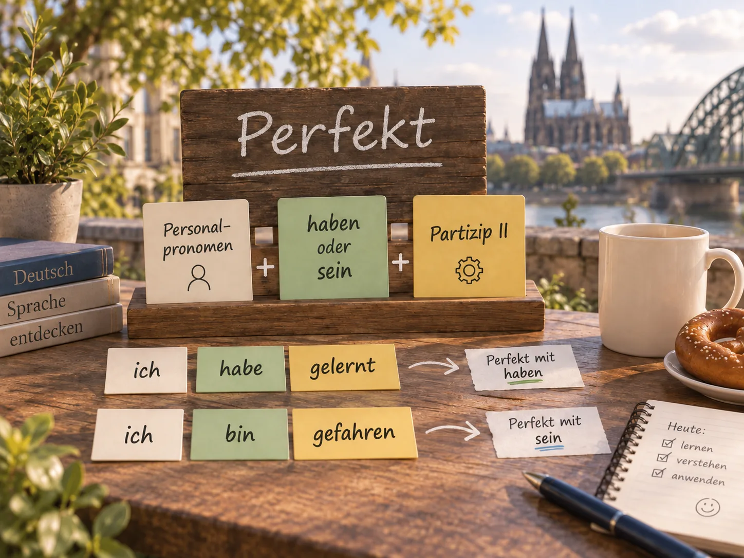 German Perfekt: haben or sein plus Partizip II