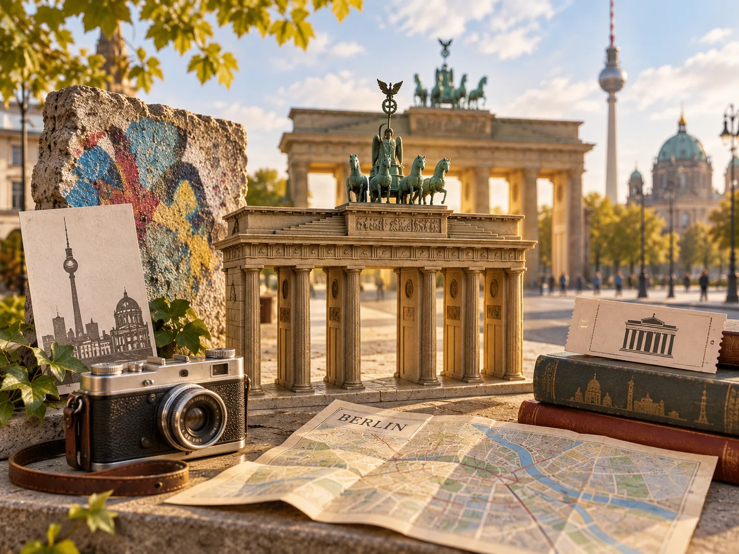 Historic Berlin site illustrating the city’s layered history